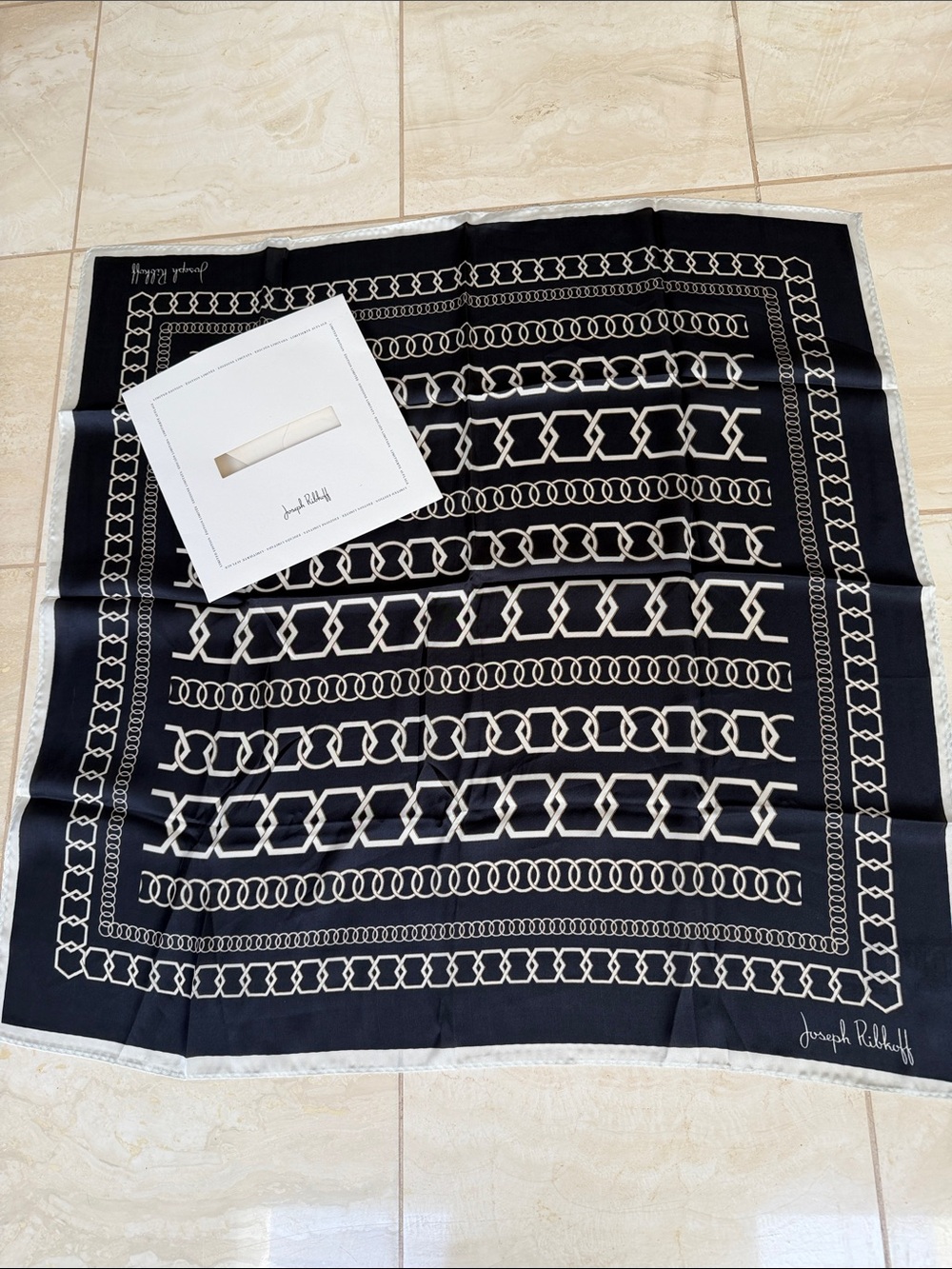 New Joseph Ribkoff 27" Square Designer Scarf